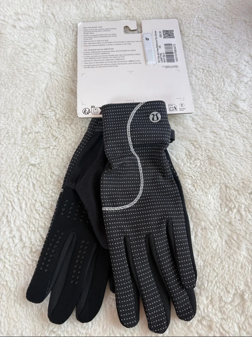 lululemon athletica Women’s Fast and Free Reflective Run Gloves, Size XS - NWT - Picture 5 of 8